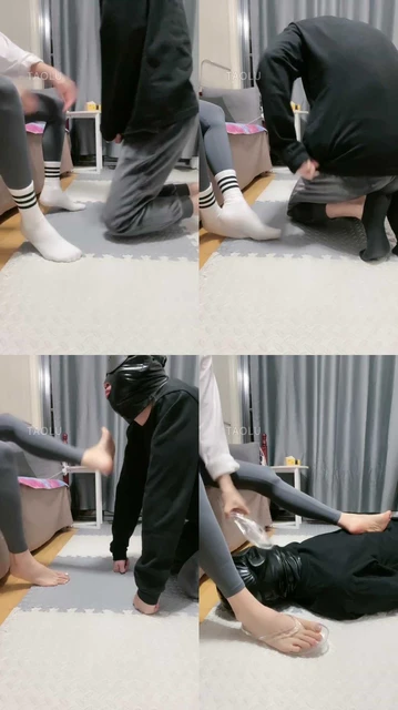 【曦晨】原味白袜羞辱狗废物