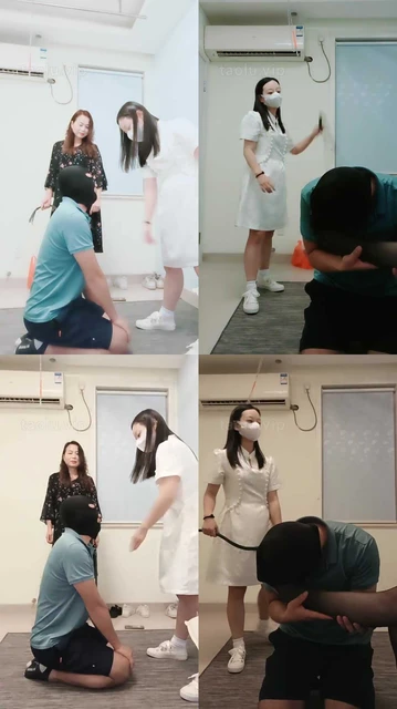 【安静大大】母女双S-狂抽耳光/闻舔原味脚/鞭打 (双视角)