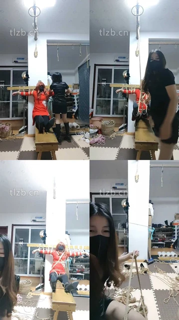 【冰尘】五花大绑捆绑囚禁