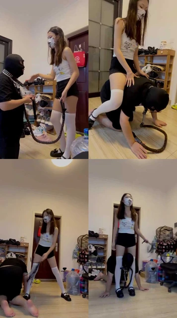 【娜娜】坐脸窒息/转胯骑马/舔脏鞋臭脚【完整版】