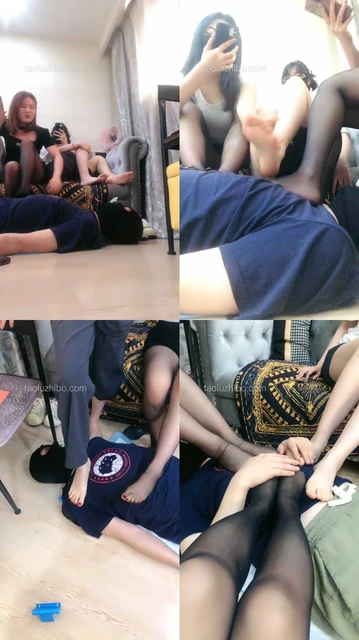 【红杉】三素人把狗当脚垫