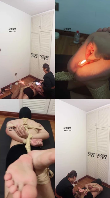 【水凝】五花大绑强制虐打/滴蜡