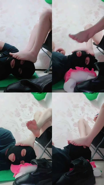 【颖颖】近距离-裸足无意识踩狗