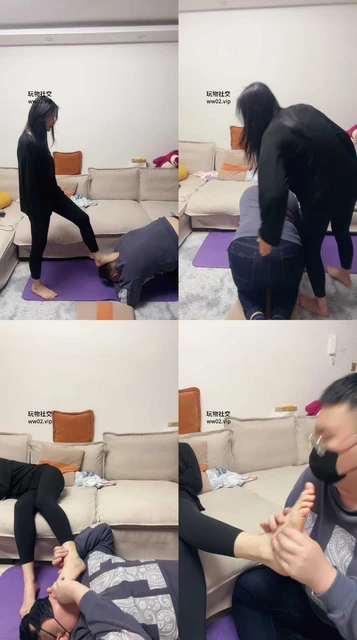 【埋汰】骑马狗爬/美离玉足玩虐