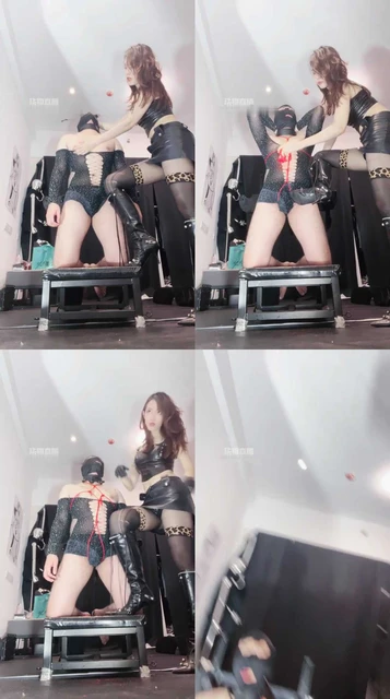 【倪小主S】女装羞辱滴蜡