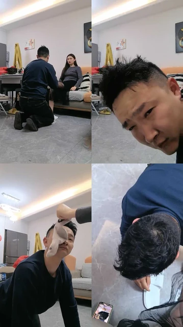 【婉南】拖鞋抽耳光/磕头求饶/揪耳朵/骑马/袜子塞嘴