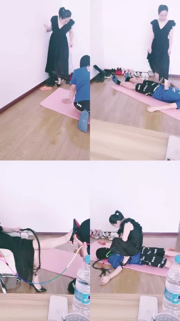 【紫晗】骑马转胯羞辱圈养狗