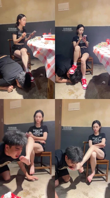 【刘二狗素人开发】家奴餐厅伺侯