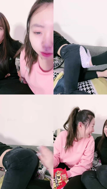 【妈咪酱】两闺蜜脚丫互相玩虐