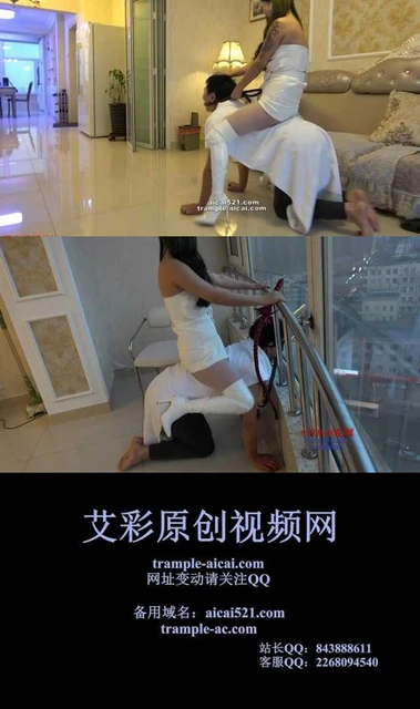 【冷柔】冷柔残酷骑乘老贱狗