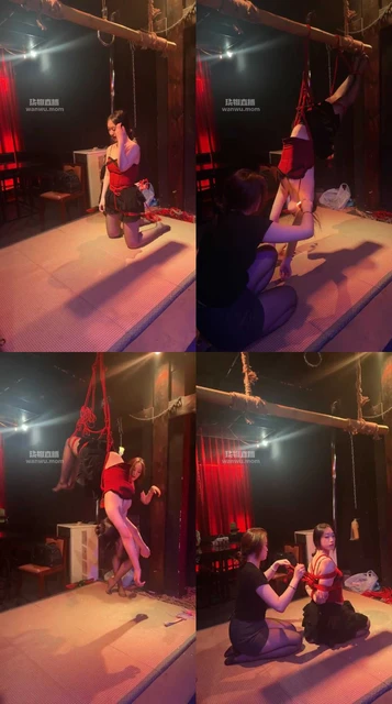 【白鸽老师S】玩小母狗捆绑吊虐