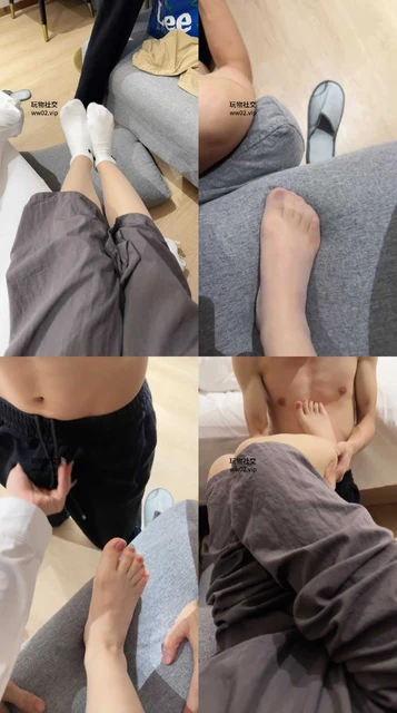 【绵绵】白袜肉丝捂臭脚玩虐