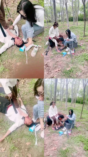 【尤黎】户外双S-骑马遛狗/酸奶足喂食/捆绑强制【双视角版】