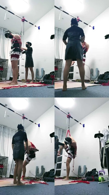 【浮华】女王教程-绳缚吊绑练习