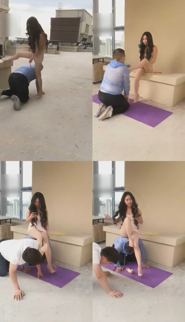 【冷柔】6.24冷柔户外调教双奴