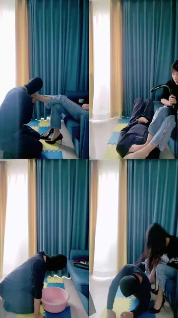 【兔兔大人】高跟裸足踩踏/恋足舔