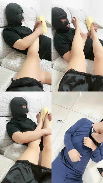 【乔妹】玉足踩踏/吃烟灰恋足舔