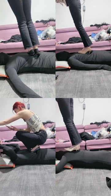 【冰诺】性感女神-换多双高跟踩踏/跺