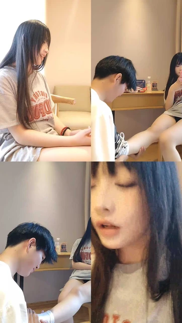 【崽崽】素人学生S-运动鞋白袜-腿绞窒息-耳光