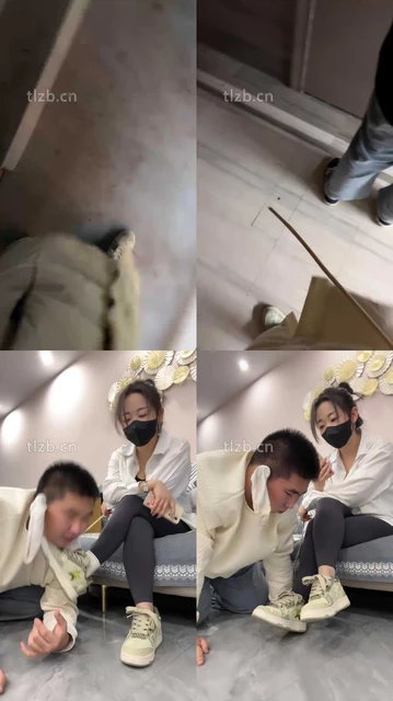 【辣姐】楼梯间公开处刑遛狗