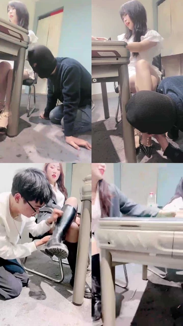 【语阳S】双狗VS双S-强制舔脏鞋/人体座椅【双视角版】