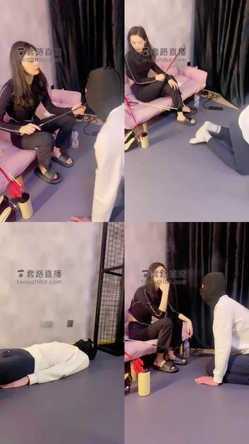 【冷鸢大大】拖鞋抽耳光/鞭打