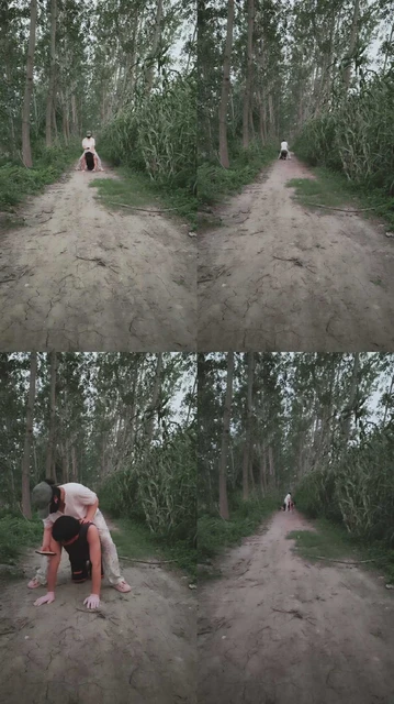 【小野猫】野外骑马2