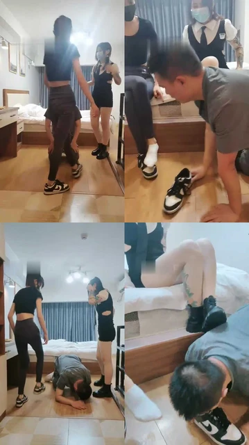 【美娜格格】双S暴打-踢踹/踩踏/鞭打/提档/揪耳朵【完整版】