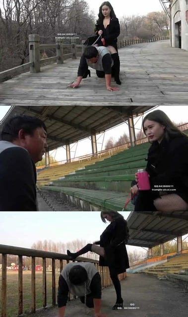 【冷柔】户外骑马 靴底极限羞辱