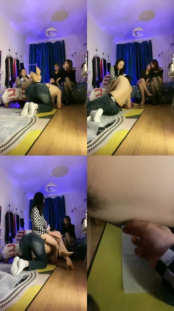 【芳芳女王】3S姐妹花高跟黑丝踩虐