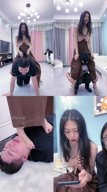 【麋鹿银儿】4狗-全程高能骑马犬化/高跟裸足全体重跳踩