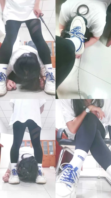 【璃茉】母畜-骑狗背/运动鞋白袜胯下辱