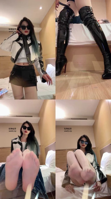 【玥樾】坐脸窒息/舔长靴丝袜美腿