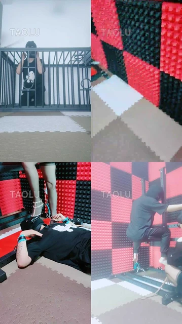 【媚娘】圈养狗笼里的废物狗