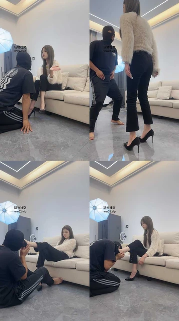 【糯米】跪舔高跟/狂抽耳光/连环踢裆