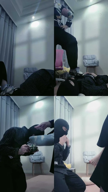 【樊樊大人】脏运动鞋毛巾袜踩踏蹂躏