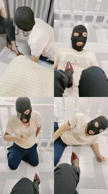 【辣姐】磕头求虐/骑马转胯/赏赐圣水/闻黑袜