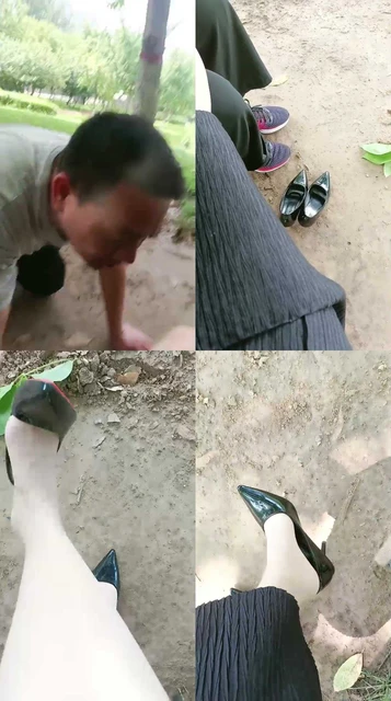 【你的女王】户外跪舔脏鞋臭脚