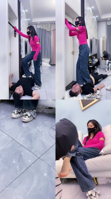 【麋鹿银儿】双S-揪耳朵抽耳光/全体重踩踏/转胯骑马/sp/