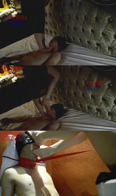 【奴隶岛】踩着脖子插嘴深喉