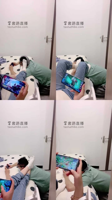 【雪儿女主】边打游戏边羞辱狗