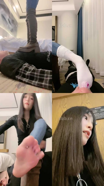 【小欲魔王】长靴全体重踩踏/鞭打/滴蜡/人肉坐垫