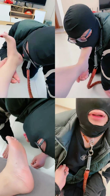 【美惠子】沉浸式裸足恋足舔/掐乳