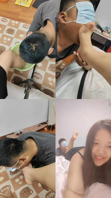 【伊思宁】近距离舔主人的裸足