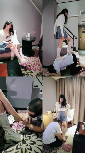 【嘉妮】长靴御姐转胯踩踏狗