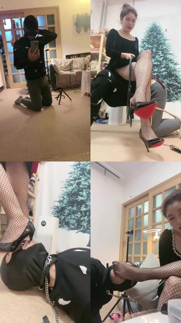 【鹿梦兮】捆绑囚禁圈养小狗