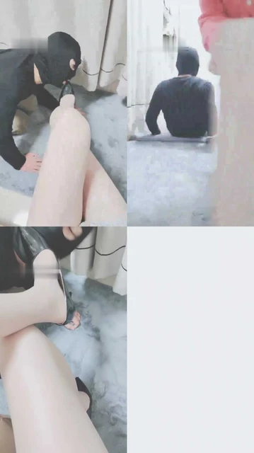 【灵竹夏琳】高跟肉丝+长靴深喉舔鞋【完整版】