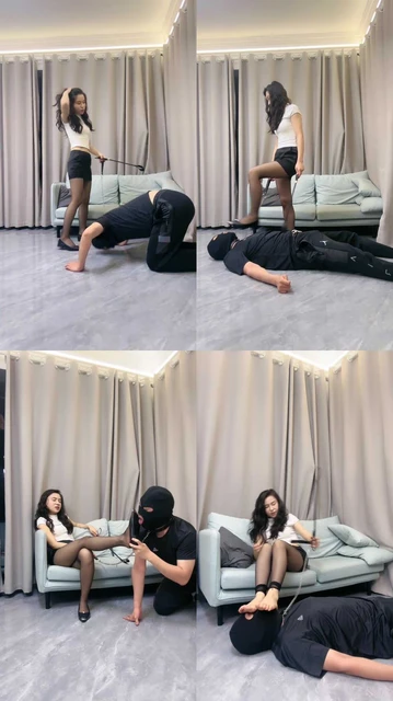 【吴恩】鞭打耳光/平底鞋黑丝踩/骑马转胯/提档/中指鄙视/赏赐圣水