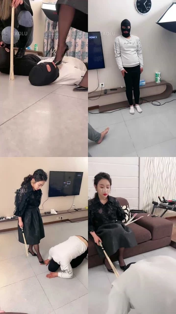 【二宝鑫儿教头】20余种高跟踩踏专场定向虐狗【上下完整版】