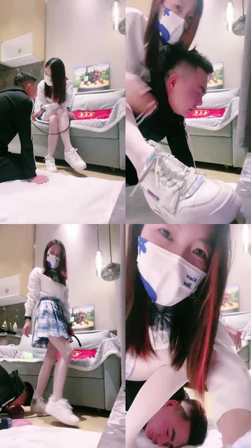 【心竹】白丝小白鞋调狗